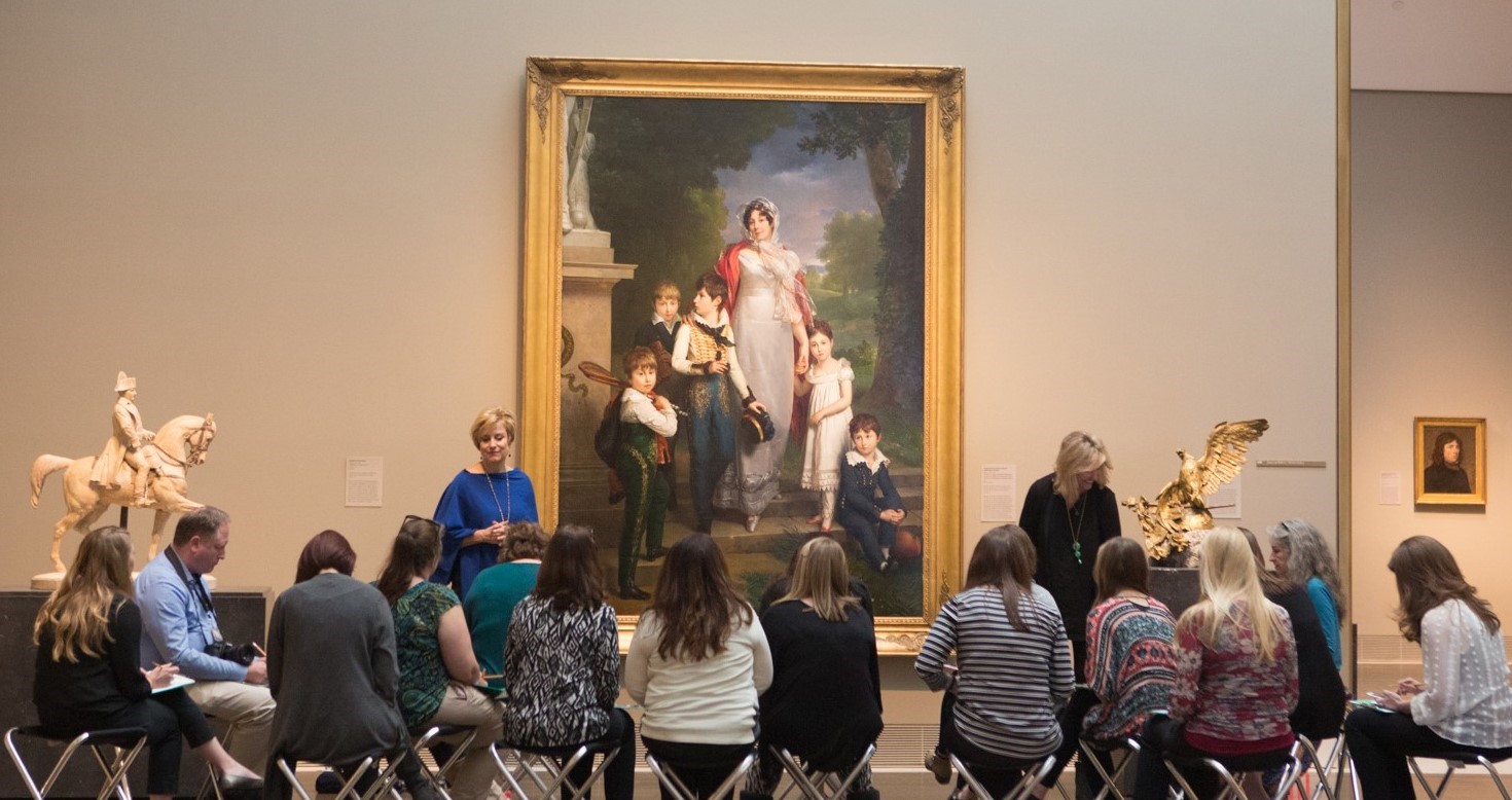 teacher workshop / lta / learning through art in beck galleries