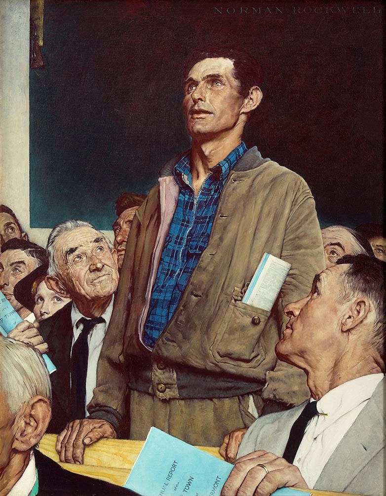 Norman Rockwell s Four Freedoms Inside the MFAH The Museum