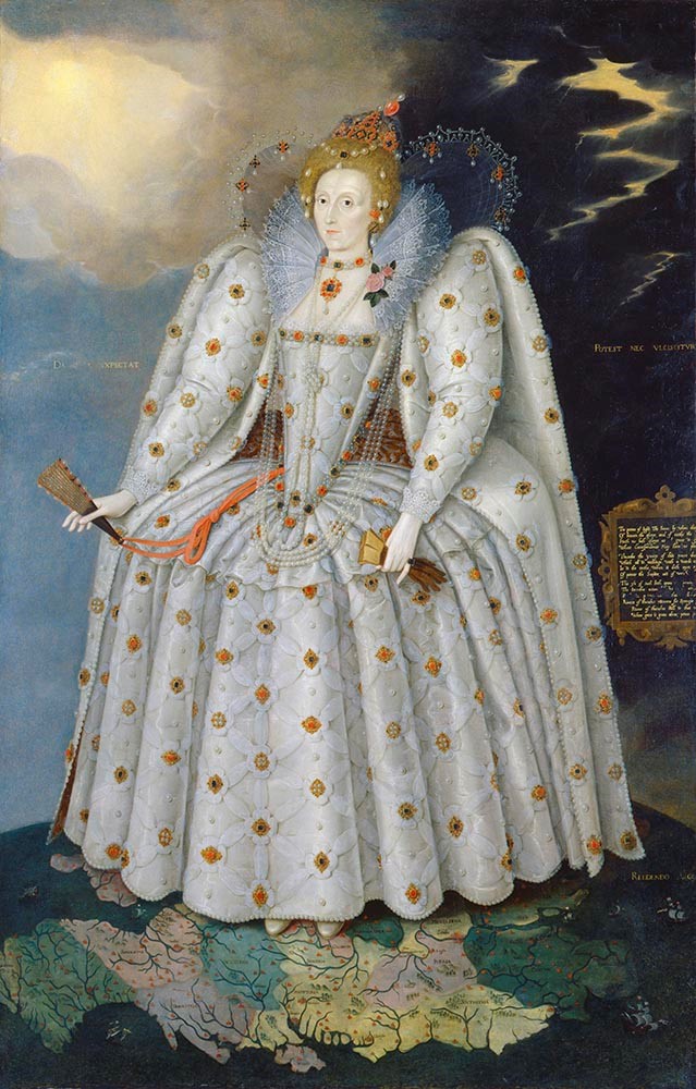 Marcus Gheeraerts the Younger, Queen Elizabeth I (“The Ditchley Portrait”), c. 1592