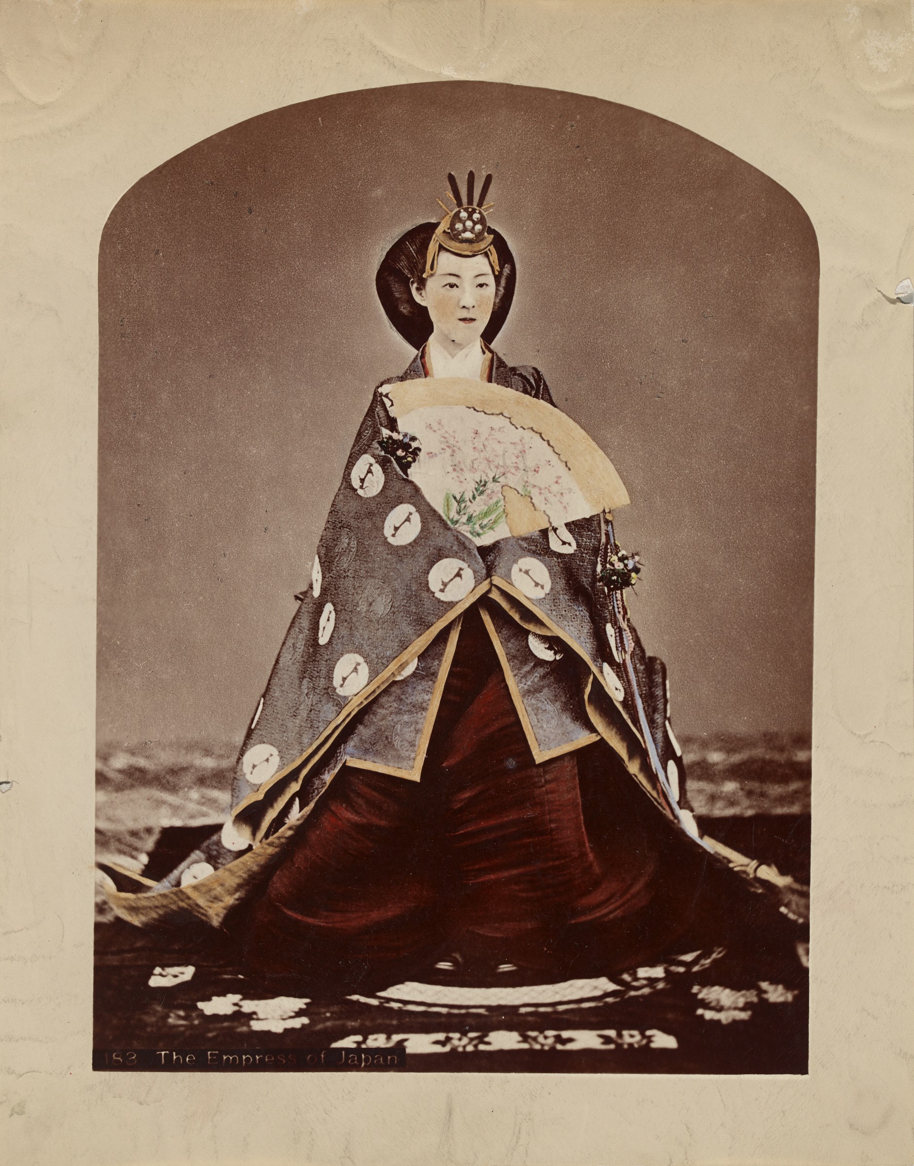 Uchida Kuichi, Haru-ko, the Empress of Japan, 1872