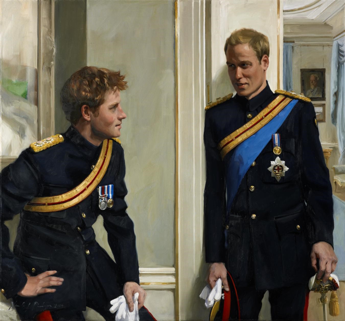Nicky Philipps, Prince William, Duke of Cambridge; Prince Harry, Duke of Sussex, 2009