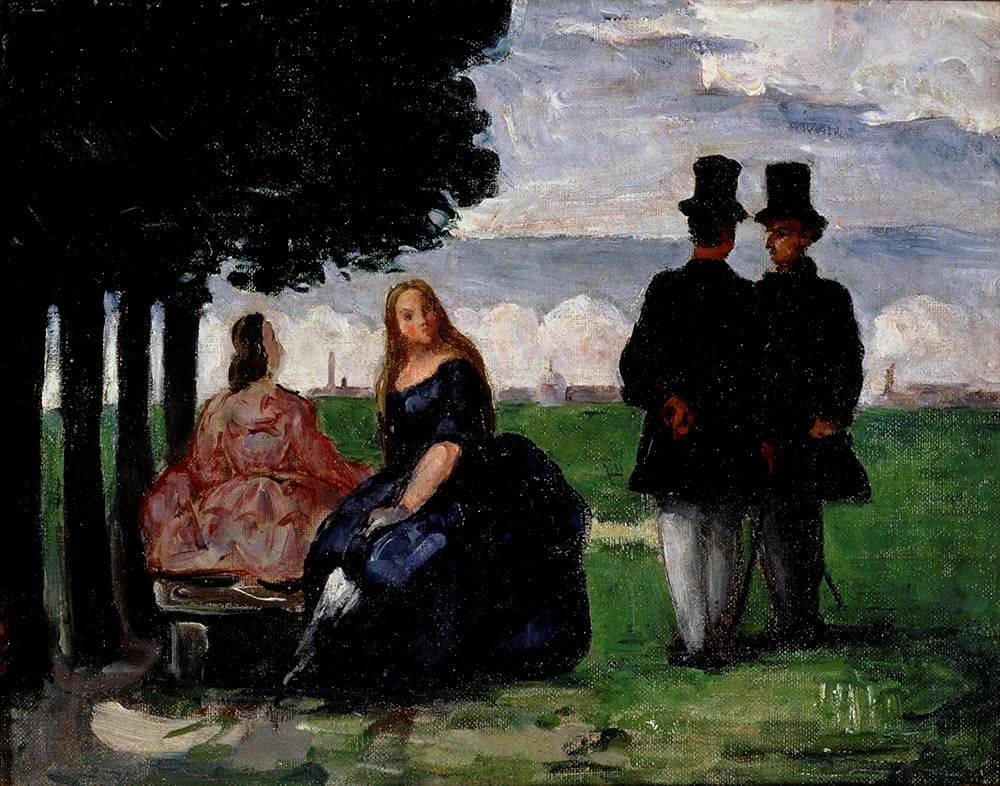 Cezanne - La Promenade