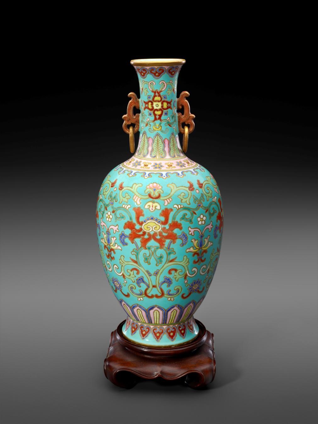 Chinese, Vase, 1736–96