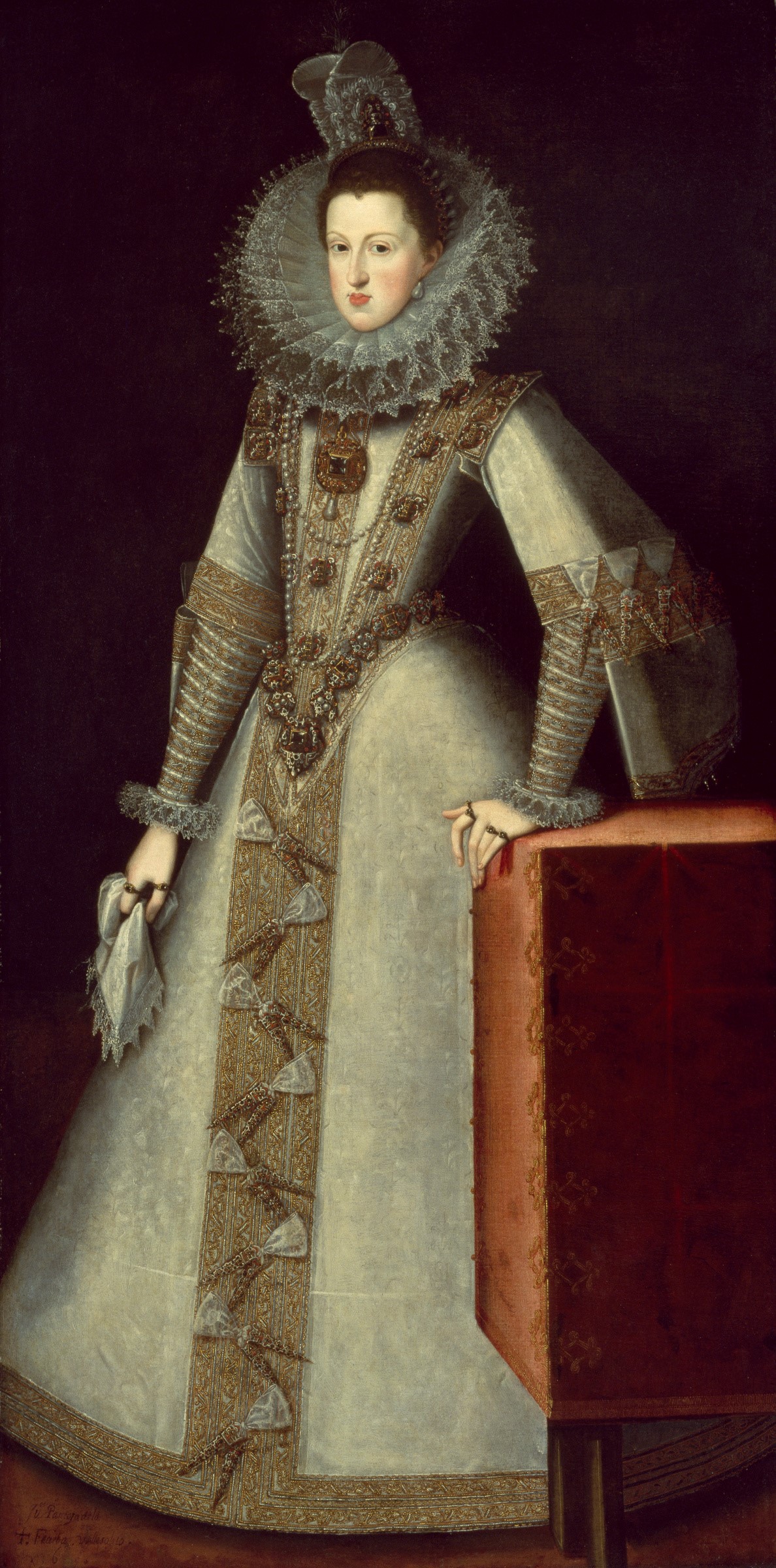 Juan Pantoja de la Cruz, Margaret of Austria, Queen of Spain, 1605