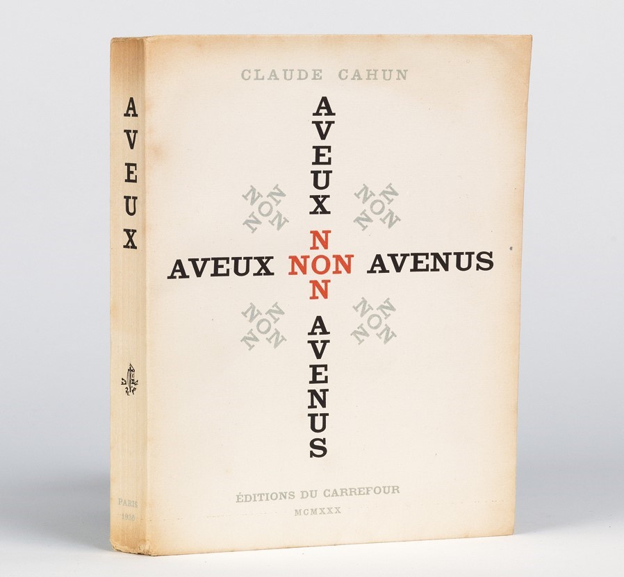 The Hirsch Library’s copy of Claude Cahun’s Aveux non avenus