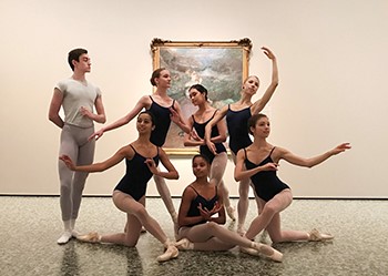 Houston Ballet Academy students