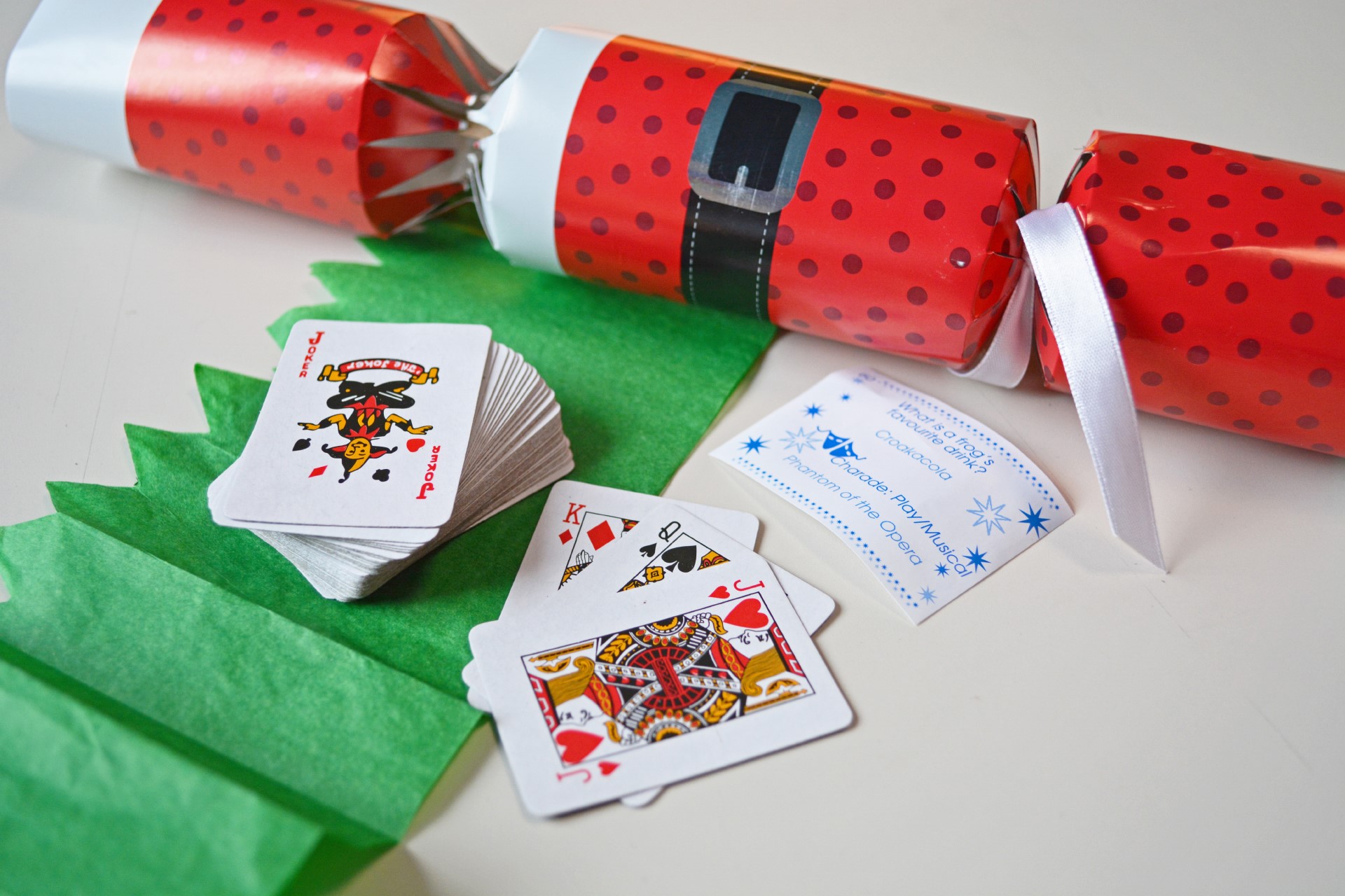 Christmas crackers at Rienzi