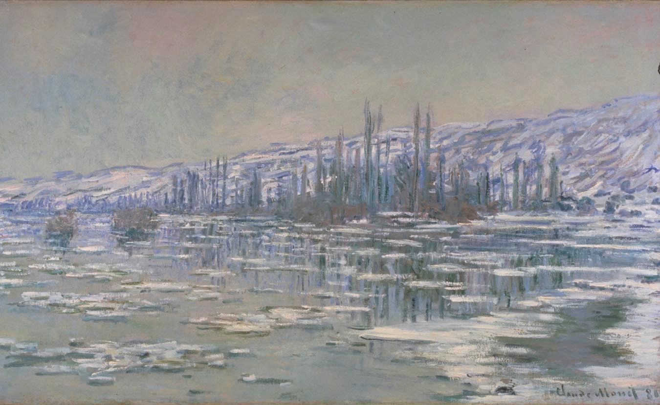 Monet - The Breakup of the Ice 