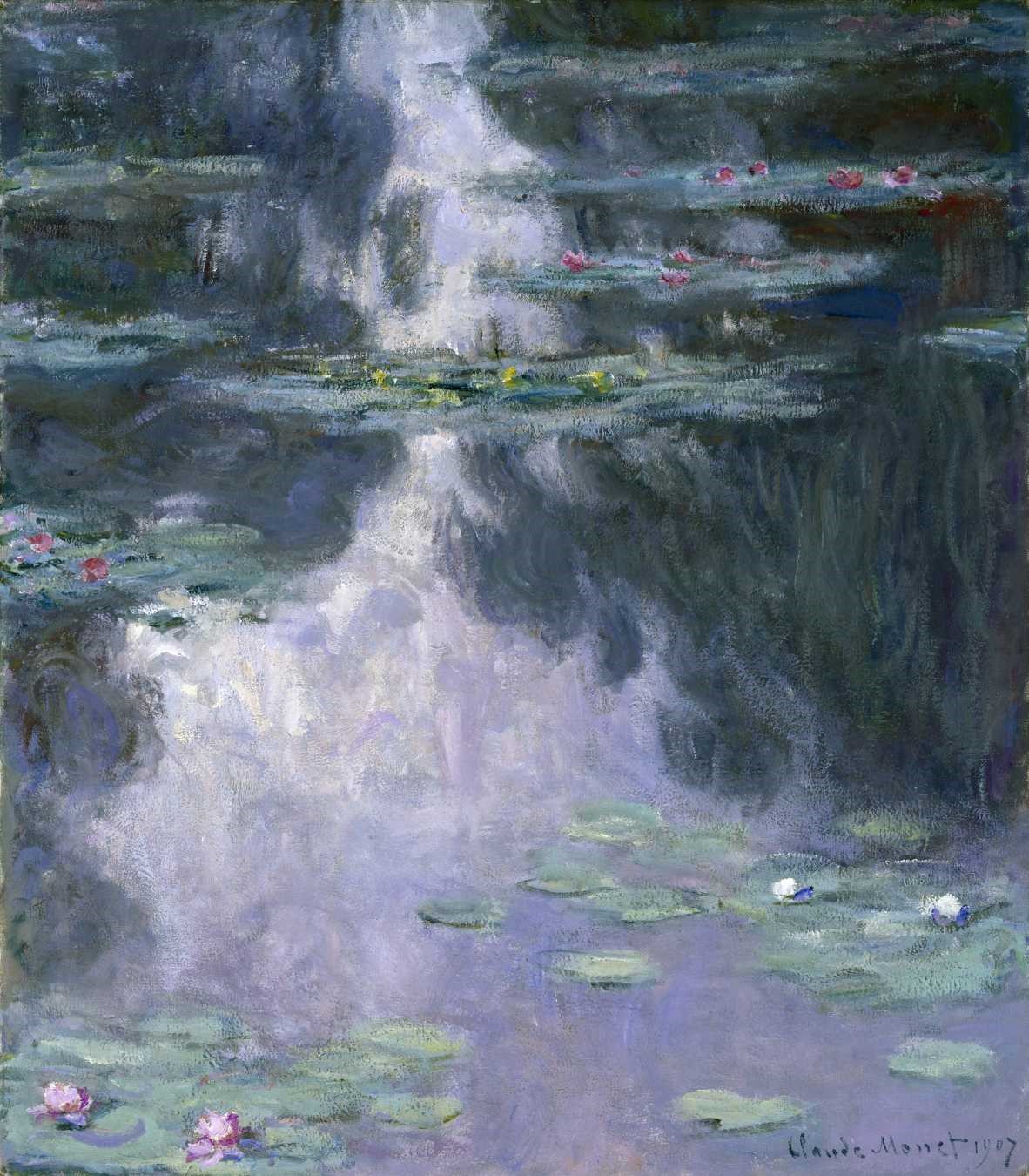 Claude Monet, Water Lilies (Nymphéas), 1907
