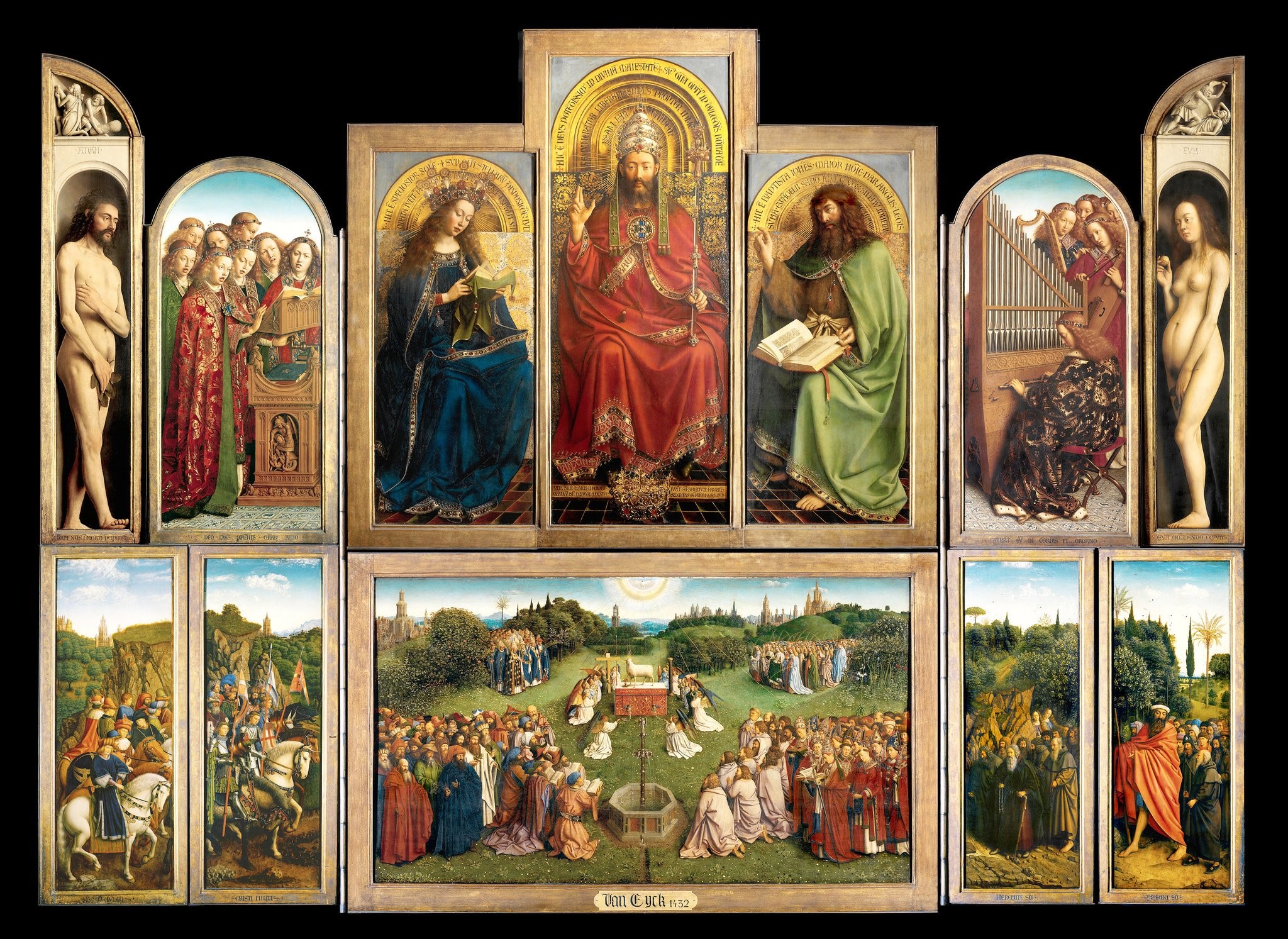 Jan and Hubert van Eyck, The Ghent Altarpiece