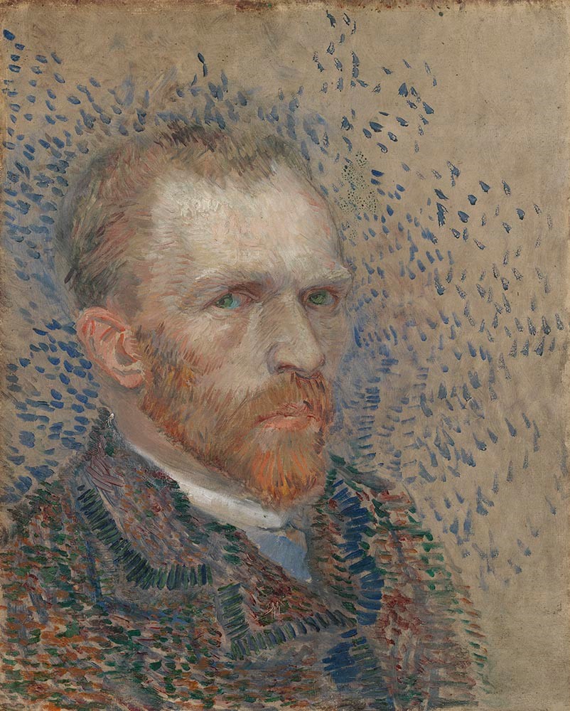 Van Gogh - Self-Portrait, 1887 (Van Gogh Museum)