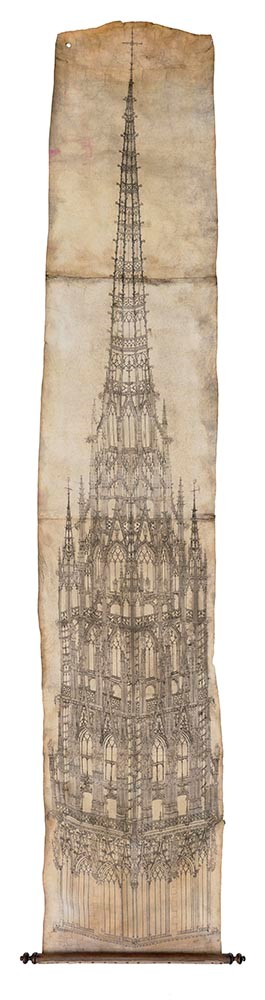 Attributed to Roulland le Roux, Design for the Rouen Cathedral Tower, 1516