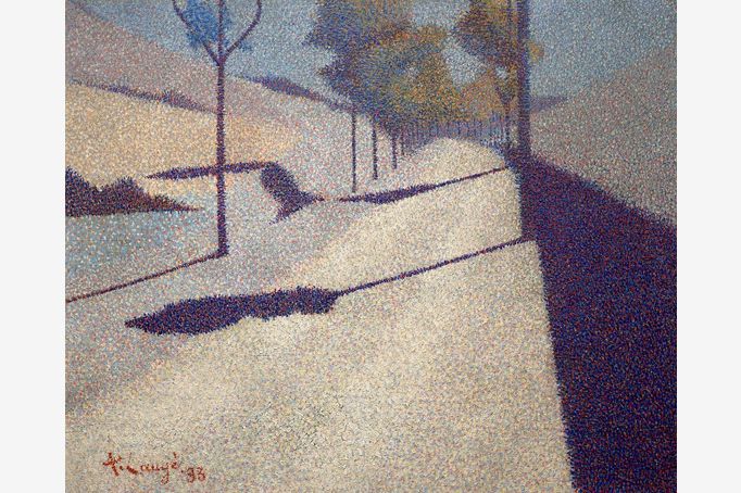 Achille Laugé - La route