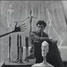 Alberto Giacometti in His Studio