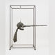 Alberto Giacometti, The Nose, c. 1947–49, bronze, painted metal, and cotton rope