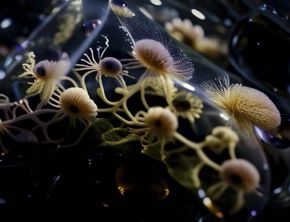 Anicka Yi, Each Branch Of Coral Holds Up The Light Of The Moon