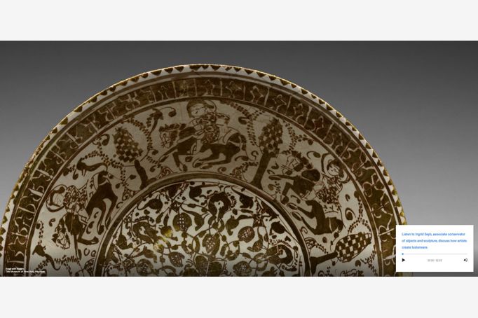 BLOG POST - Art of the Islamic Worlds Google Art Exhibition - Bowl with Riders