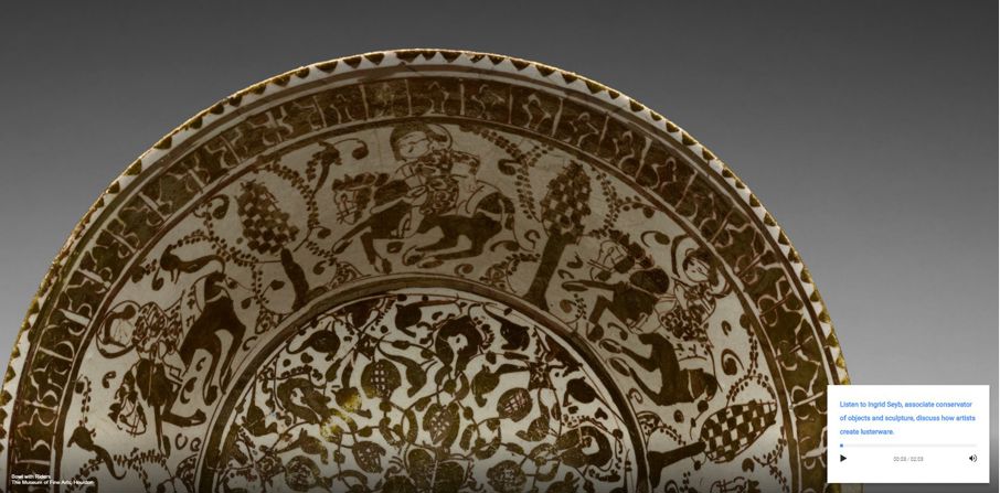 BLOG POST - Art of the Islamic Worlds Google Art Exhibition - Bowl with Riders