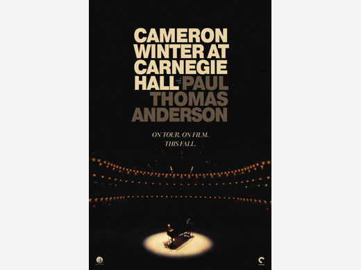 Cameron Winter at Carnegie Hall