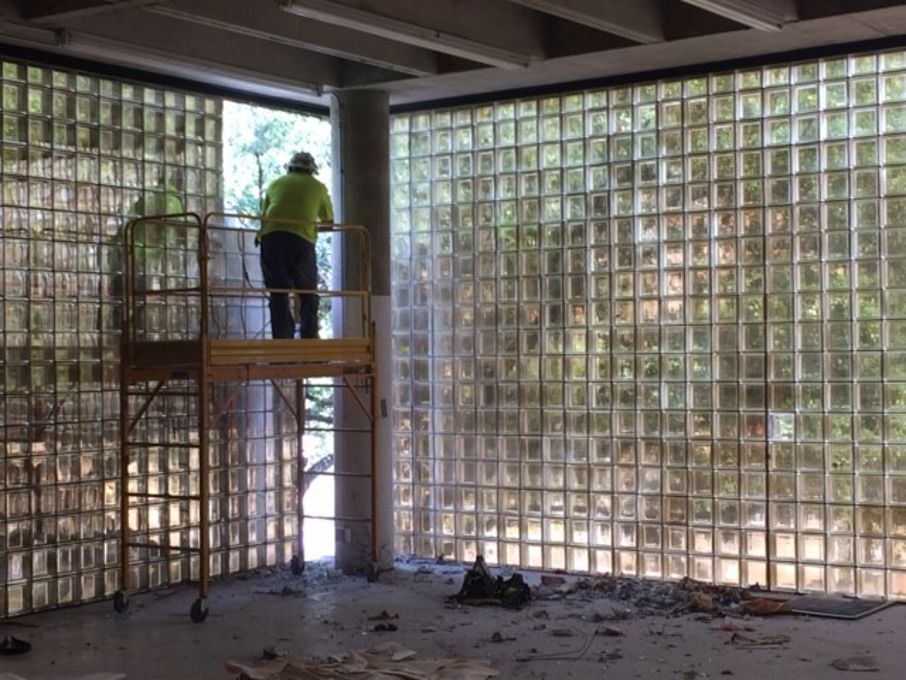 campus redevelopment blog - glassell blocks removed