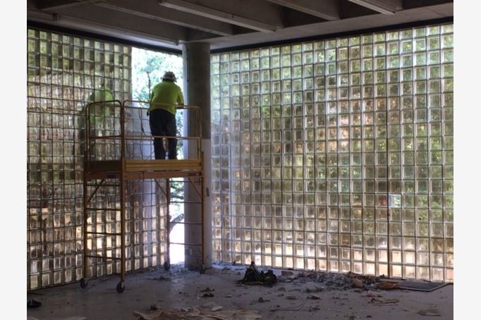 campus redevelopment blog - glassell blocks removed