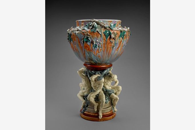 Carrier-Belleuse, Auguste Rodin - Vase of the Titans