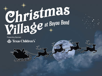Christmas Village at Bayou Bend