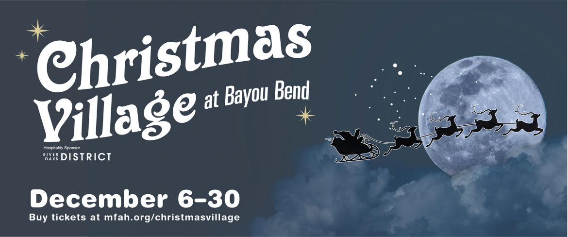 Christmas Village at Bayou Bend