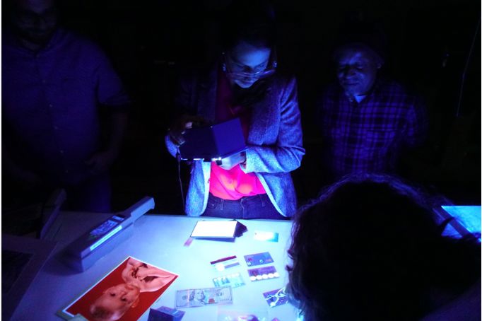 Conservation UV imaging blog - imaging lamp