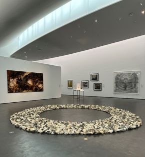 Installation view of Contested Landscapes.
