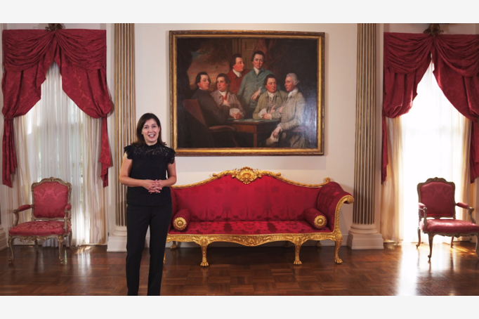 Curator Kaylin Weber at Rienzi | The Hand That Was Not Called