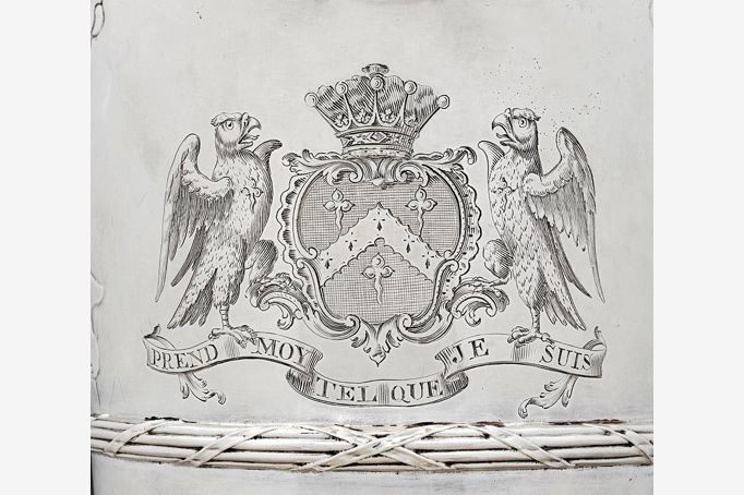 de Lamerie - Ewer (detail of engraving)