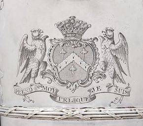de Lamerie - Ewer (detail of engraving)