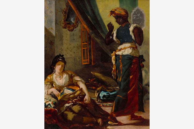 Delacroix - Women of Algiers in Their Apartment