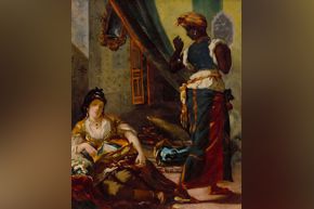 Delacroix - Women of Algiers in Their Apartment