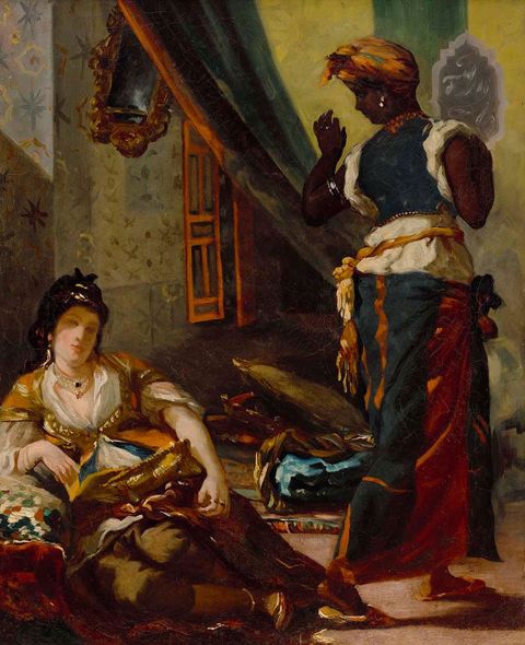 Delacroix - Women of Algiers in Their Apartment