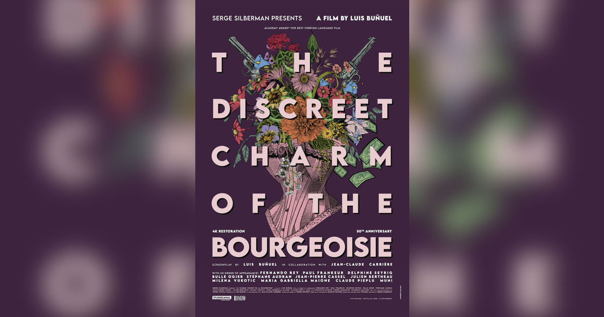 The Discreet Charm Of The Bourgeoisie - 1972 - Movie Poster