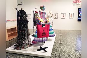 Fashion Fusion installation in KFEC Gallery 2017