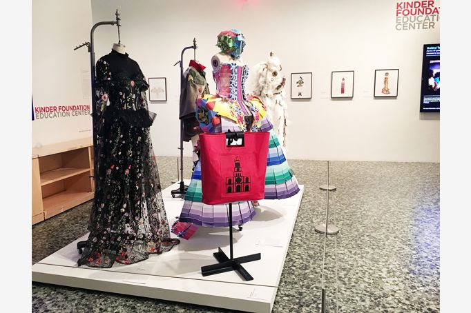Fashion Fusion installation in KFEC Gallery 2017