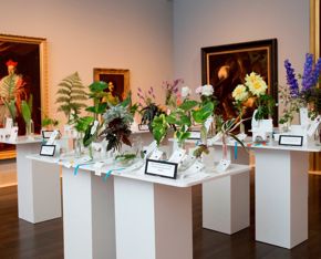 Florescence 2017 - flowers in the galleries