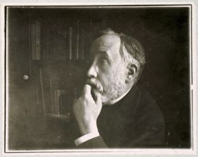 FOR BLOG POST ONLY - Degas self-portrait in library