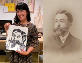 FOR NAST BLOG POST: Maria Heg & Thomas Nast