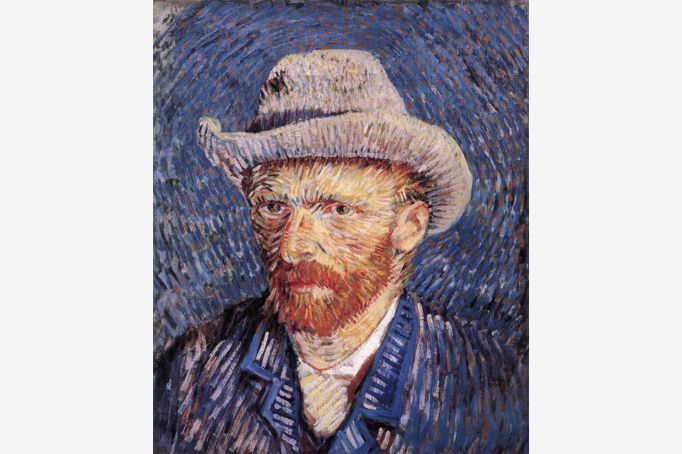 FOR VAN GOGH ARMCHAIR TRAVEL DOCUMENTARY ONLY - Van Gogh self portrait