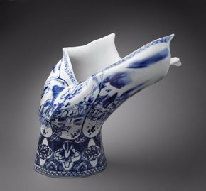 Front Design, Blow Away Vase, 2016, porcelain