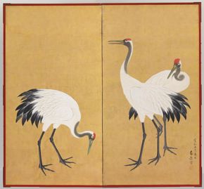 Gitter-Yelen - Nangaku Red-Crowned Cranes