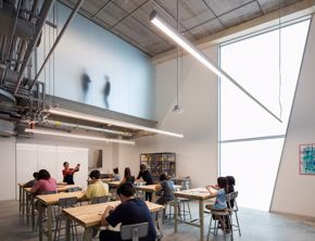 Glassell School of Art / Junior School / class interior / Richard Barnes