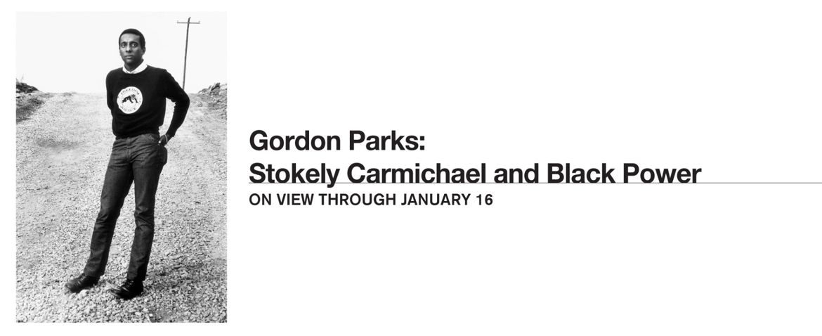 Gordon Parks: Stokely Carmichael and Black Power | Now on View
