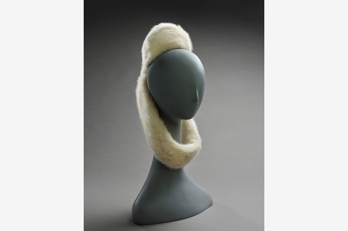 Halston - Fur Hat