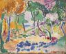 Henri Matisse, Landscape at Collioure (Study for “The Joy of Life”), 1905, oil on canvas