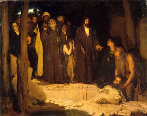 Henry Ossawa Tanner- The Resurrection of Lazarus